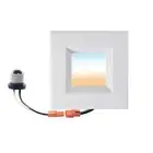 LEDMyplace 4-inch 9W Square Dimmable LED Recessed Downlight, 5CCT Changebale ...