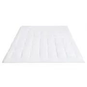 Giantex King Mattress Pad Cover Down Alternative Mattress Protector Cover w/ Cotton Jacquard Fabric Top Quilted Fitted Topper for Dorm Home Hotel
