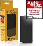 Meintal GPS Tracker Car Motorhome Motorcycle with Battery Running Time up to 500 Days | Tracking Transmitter with App Car Theft Protection GPS Live Tracking | Vehicle Tracking GPS