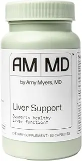 Liver Support by Dr. Amy Myers - Features A Powerful Blend of Ingredients That Help Clean & Optimize Liver Function - Dietary Supplement 60 Capsules