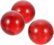 3pcs Decorative Glass Ball Ornaments Artistic Sphere Centerpieces for Home Decor Table Accents and Live Streaming for Content Creation and Aesthetic Enhancement