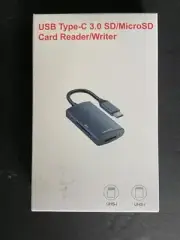 USB Type C 3.0 SD/Micro SD Card Reader/writer