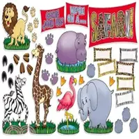 在飛比找三民網路書店優惠-Safari Animals! Bulletin Board