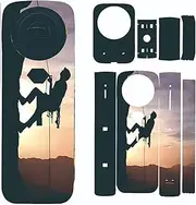 Zephyrona Camera Stickers Set for insta360 X5 Full Package Protection Stickers, Action Camera Protective Skin Sweat-Resistant Sticker Decals Full Wrap Protection (Color 2) (Color 5)