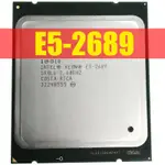 英特爾至強 E5-2689 2.60 GHZ 8-C 16-T LGA 2011。 處理器