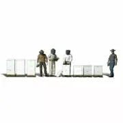 OO/HO Gauge Beekeepers (4) Woodland scenics A1897