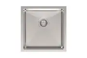 Tisira 45cm Single Bowl Stainless Steel Kitchen/Laundry Sink (TSSR451)
