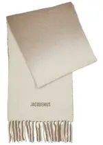 Jacquemus L'écharpe Moisson Alpaca-blend Scarf - Beige ONE SIZE