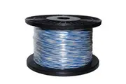 DYNAMIX 250m Blue & White Jumper Cable Roll, Copper: 0.5mm (non- tinned)