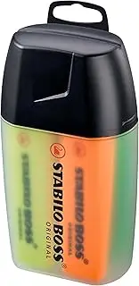 STABILO BOSS ORIGINAL Highlighter - Big BOSS Box of 4