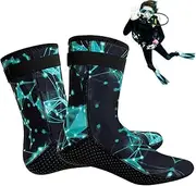 Water Sports Swimming Dive Socks | 3mm Neoprene Diving Swimming Fin Boot Socks - Gym Yoga Fitness Surfing Diving Snorkeling Seaside Bathing Shoes