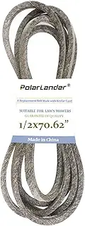 1/2” x 71” Lawn Mower Drive Belt Compatible for Exmark 103-2600, V-Belt Compatible for Snapper 1-0749 7010749 7010749YP
