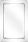 Wall Mirrors Rectangular Mirrors for Wall, Wall-Mounted Beveled Mirrors, Bathroo