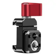 Camera Clamp Release Rail Clip Mount 1/4 3/8 Hole for 20mm Video Light Mic4302