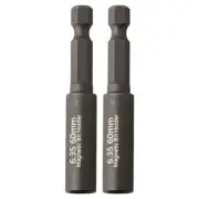 2/5Pcs Screwdriver Bit Holder 1/4Inch Hex Shank Head Extension Rod Quick Release