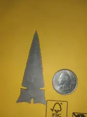 Flintknapped Arrowheads/reproduction/Georgetown Flint
