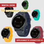 For Garmin Forerunner 745 Vivoactive 4 Replacement Watch Band Sports Wrist Strap