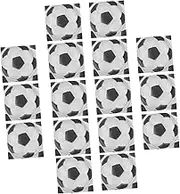 BESTYASH 20pcs Soccer Themed Printed Napkins for Football Party Decorations Eye Catching Design for Sports Birthday Celebrations Easy Disposal for Effortless Cleanup for Family Gatherings