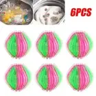 6PCS Washing Machine Hair Filter Floating Fur Lint Hair Remover Laundry Ball