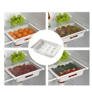 2 Pcs Fridge Egg Trays Drawer Type Storage Smooth Edge Fridge Egg Boxes 12 Grids