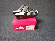 NEW Alegria by PG Life Dinah Slip-On Sandals Snow Leopard Womens EUR 40 (SS33)