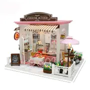 DIY 3D Shop Puzzle Mini House Assembly Kit