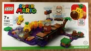 LEGO Super Mario Wiggler’s Poison Swamp Expansion Set 71383 Building Kit 374 pcs