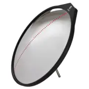 Wide Angle Convex Mirror for Swing and Putting Training Aid Y5V0