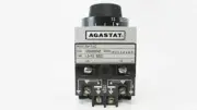 New AGASTAT 7012AC 10A 120V 1.5-15 SEC 60Hz Time Delay Relay DPDT