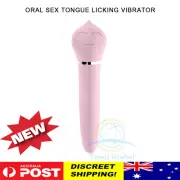 Tongue Licking Vibrator 12 Speed Vibrating Clitoris Stimulator Massager Sex Toys