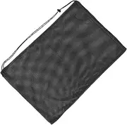 [Generic] Mesh Sports Bag | Waterproof Mesh Bag with Drawstring | Portable Diving Gear Organizer for Fins Scuba Diving Accessories