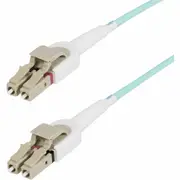 StarTech.com 5m (16.4ft) LC to LC (UPC) OM4 Switchable Fiber Optic Cable 50/125, 100G, Toolless Polarity Switching, LSZH Fiber Jumper Cord - Cable -
