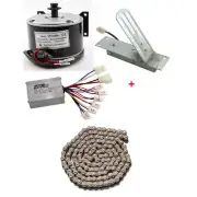 24V 250W Electric Motor Controller Pedal Kit Scooter Bicycle ATV Quad Go Kart
