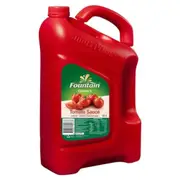 Fountain Tomato Sauce Caterers Gluten Free 4L Bulk Size