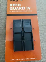 Rico Black Reed Guard IV for B Flat Clarinet/Alto Saxophone