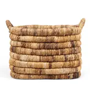 dBodhi Caterpillar Sago Rectangular Basket Two Tone