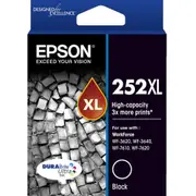 Original Epson 252XL Black High Capacity Ink Cartridge Toner T253192