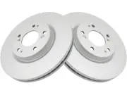 TRQ 38SS42P Front Brake Rotor Set Fits 2018-2020 Mitsubishi Eclipse Cross (for: Mitsubishi)