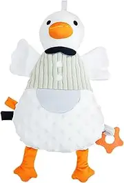 Soothing Duck for Babies,Cute Duck Stuffed Animal Puppet - Sensory Snuggle Toy, Sleep Soothers, Soft Calming Plushies for Storytelling