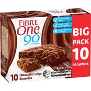 Fibre One Chocolate Fudge Brownie Bars 10 pack