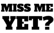12 Pack Miss Me Yet? Bumper Sticker
