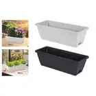 4x flower box planter vegetable planters with trays flower boxes pots container