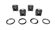 New Set of Pistons W Rings MG Midget Sprite 1275 8.8 to 1 020 Oversize (for: MG)