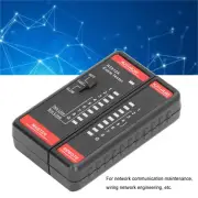 Network Cable Tester RJ11 RJ45 Phone Line Wire Test Tool Accessory HT812A MT8
