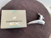 Vintage NEW NOS Shimano 600 FD-6207 Front Derailleur Braze On NIB + Box