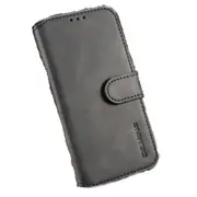 Flip Case For Iphone 8 Plus and 7 Plus With Holder and Card Slots and Wallet (Black)