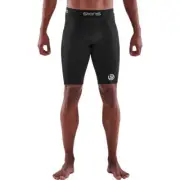 Skins | Mens Skins Series-1 Half Tights Compression Shorts (Black)