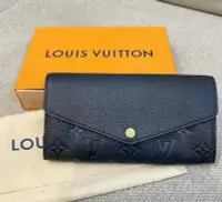 在飛比找Yahoo!奇摩拍賣優惠-二手正品 LOUIS VUITTON SARAH 錢包 M6