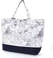 [COLORFUL CANDY STYLE] NM282100 Gusseted Quilted Lesson Bag (with Loop), Reflector, Water Repellent, Whale and Logbook, Lightweight, Stain Resistant, Wrinkle Resistant, Boys