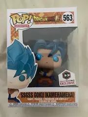 FUNKO POP! CHALICE COLLECTABLES EXCLUSIVE DRAGON BALL SUPER SSGSS GOKU NIB